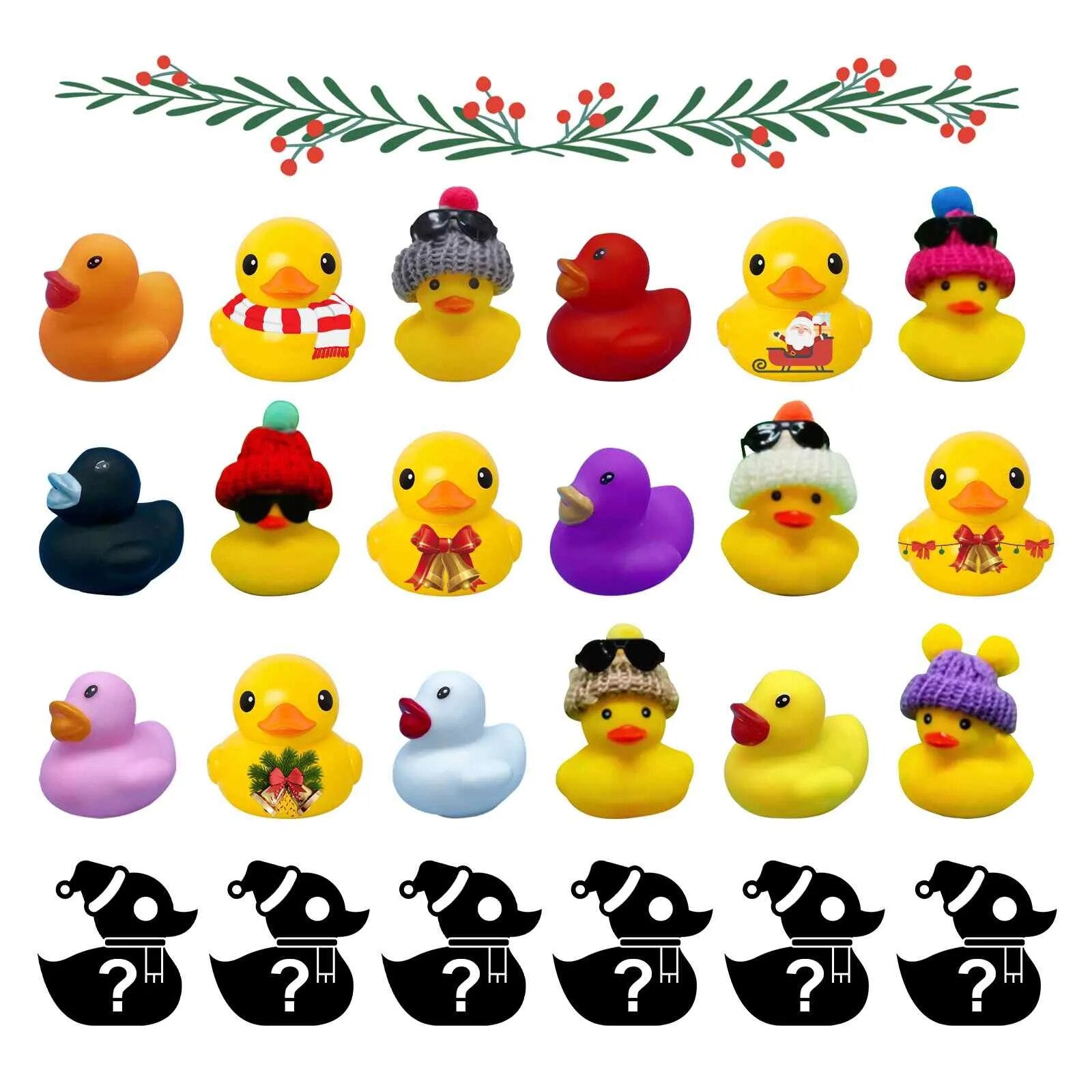 Rubber Duck Advent Calendar 2024 - Splashmas Surprise