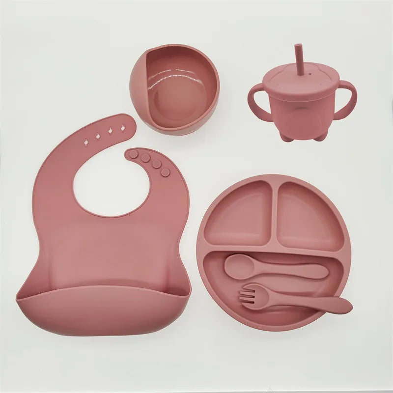 Silicone Feeding Set for Babies - TinyBites