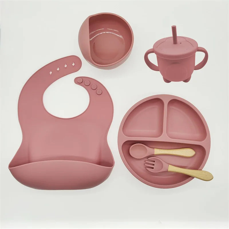 Silicone Feeding Set for Babies - TinyBites