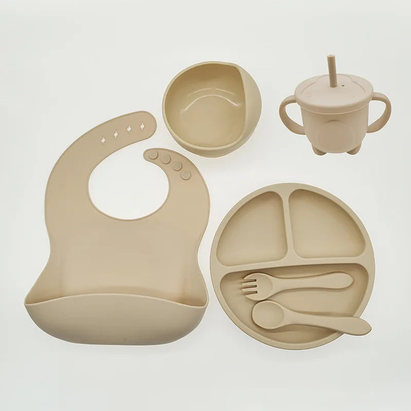 Silicone Feeding Set for Babies - TinyBites