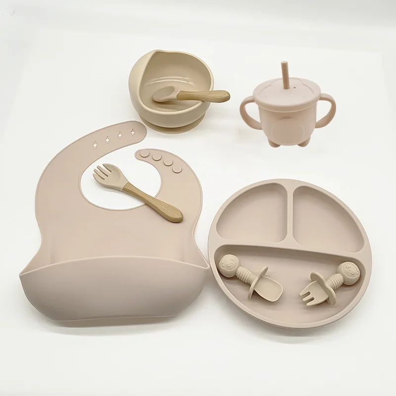 Silicone Feeding Set for Babies - TinyBites