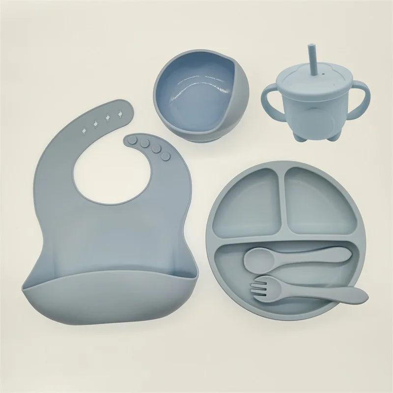 Silicone Feeding Set for Babies - TinyBites