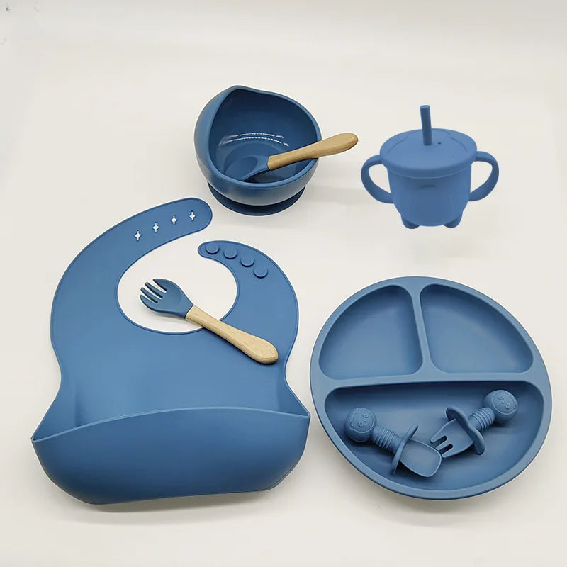 Silicone Feeding Set for Babies - TinyBites