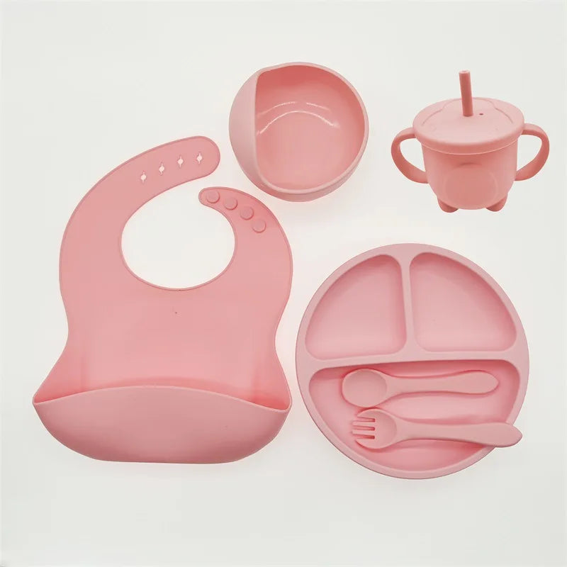 Silicone Feeding Set for Babies - TinyBites