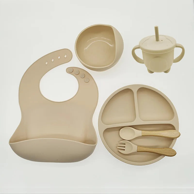 Silicone Feeding Set for Babies - TinyBites