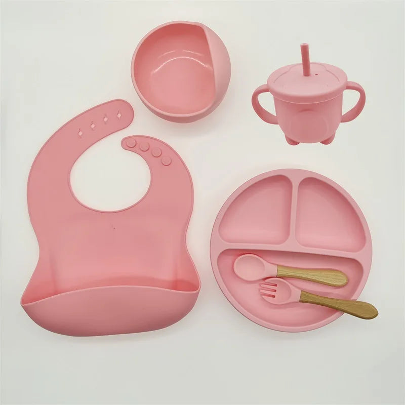 Silicone Feeding Set for Babies - TinyBites