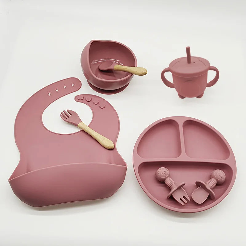 Silicone Feeding Set for Babies - TinyBites