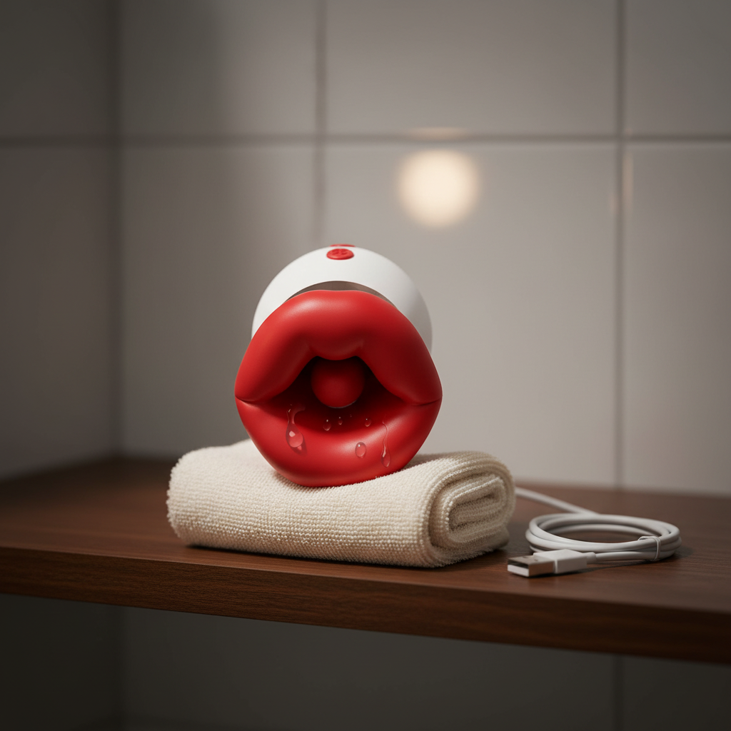 Silicone Covered Vibrating Stimulator - Lushora