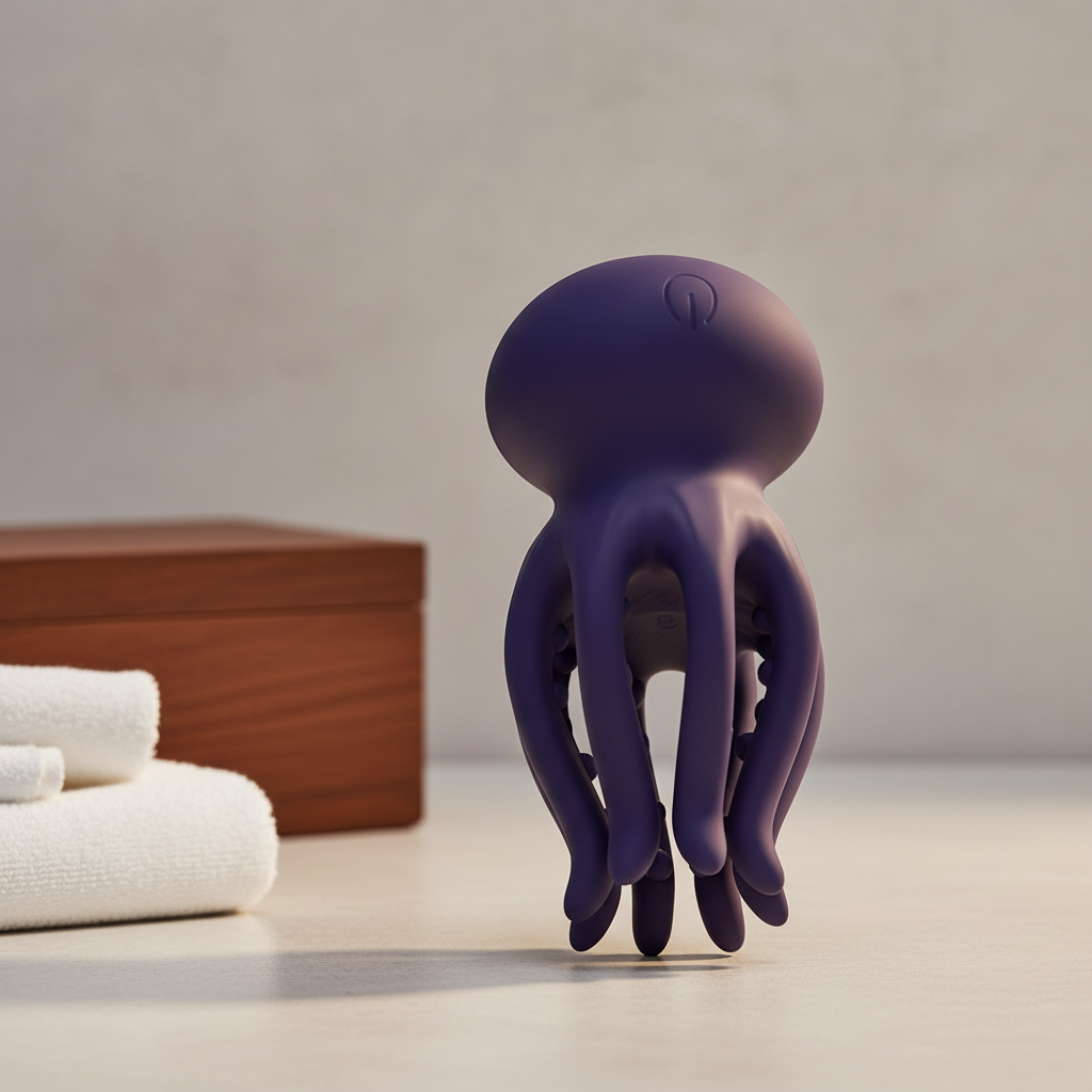 Silicone Tentacle Vibrator - SilkTentra