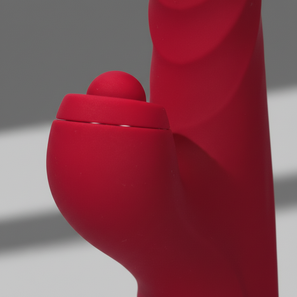 Silicone Three In One Vibrator - SensaGlide