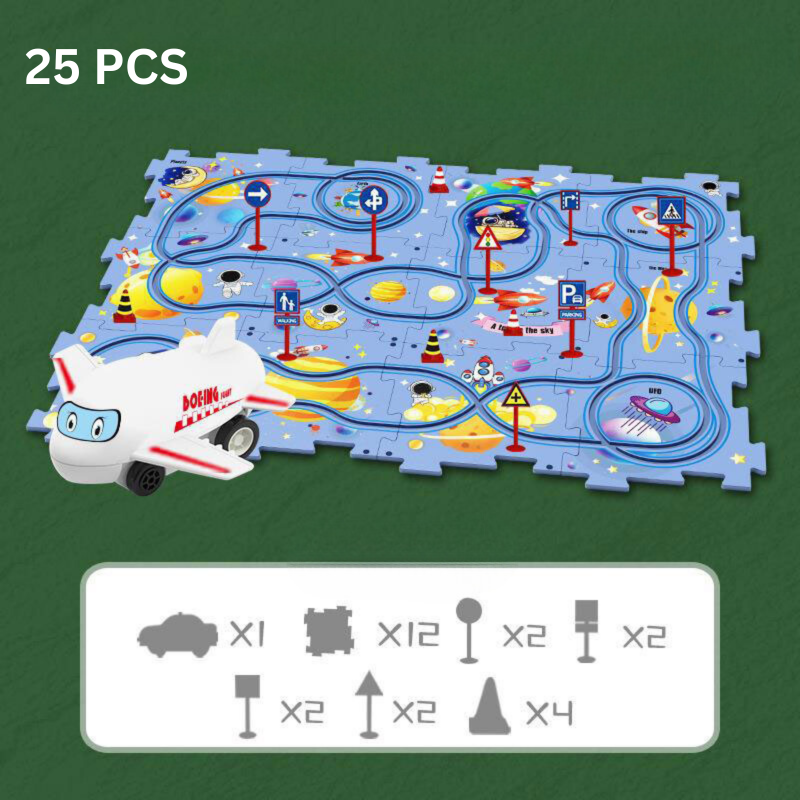 Problem-Solving Kids' Puzzle - RacePuzzle