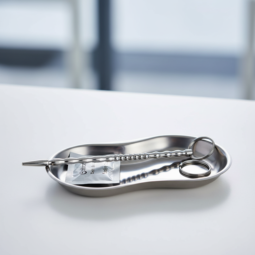 Textured Handle Penis Dilator - Urethrix