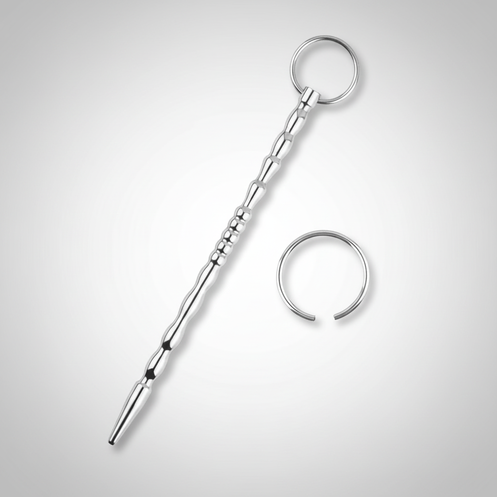 Textured Handle Penis Dilator - Urethrix