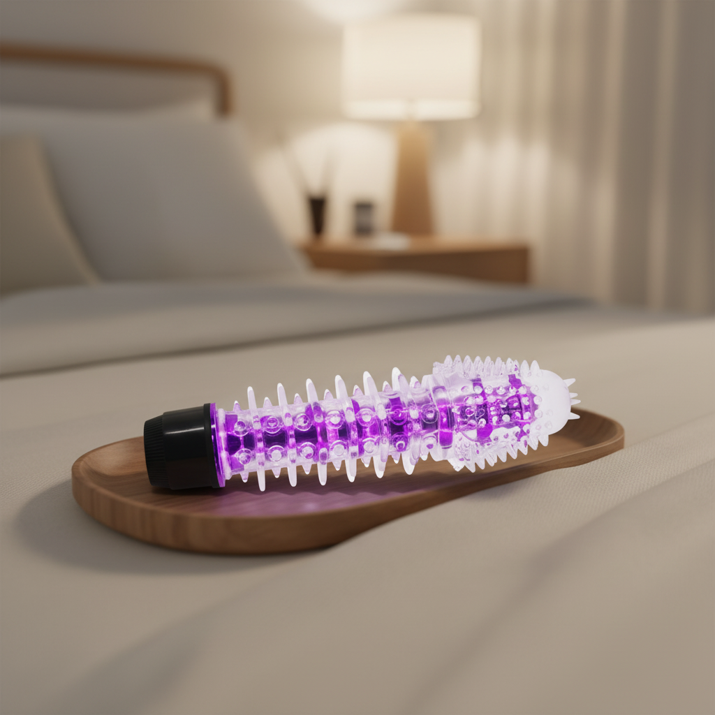 Textured Silicone Vibrator - SilqPulse