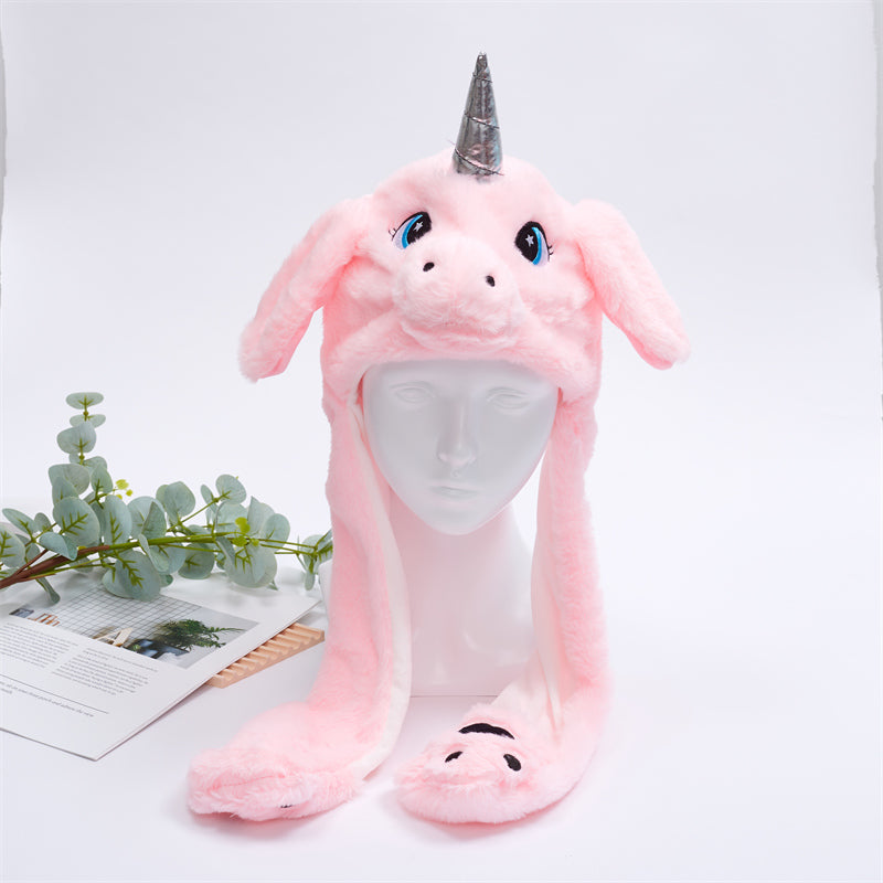 Cute Hat with Moving Ears - BunnyBounce Hat