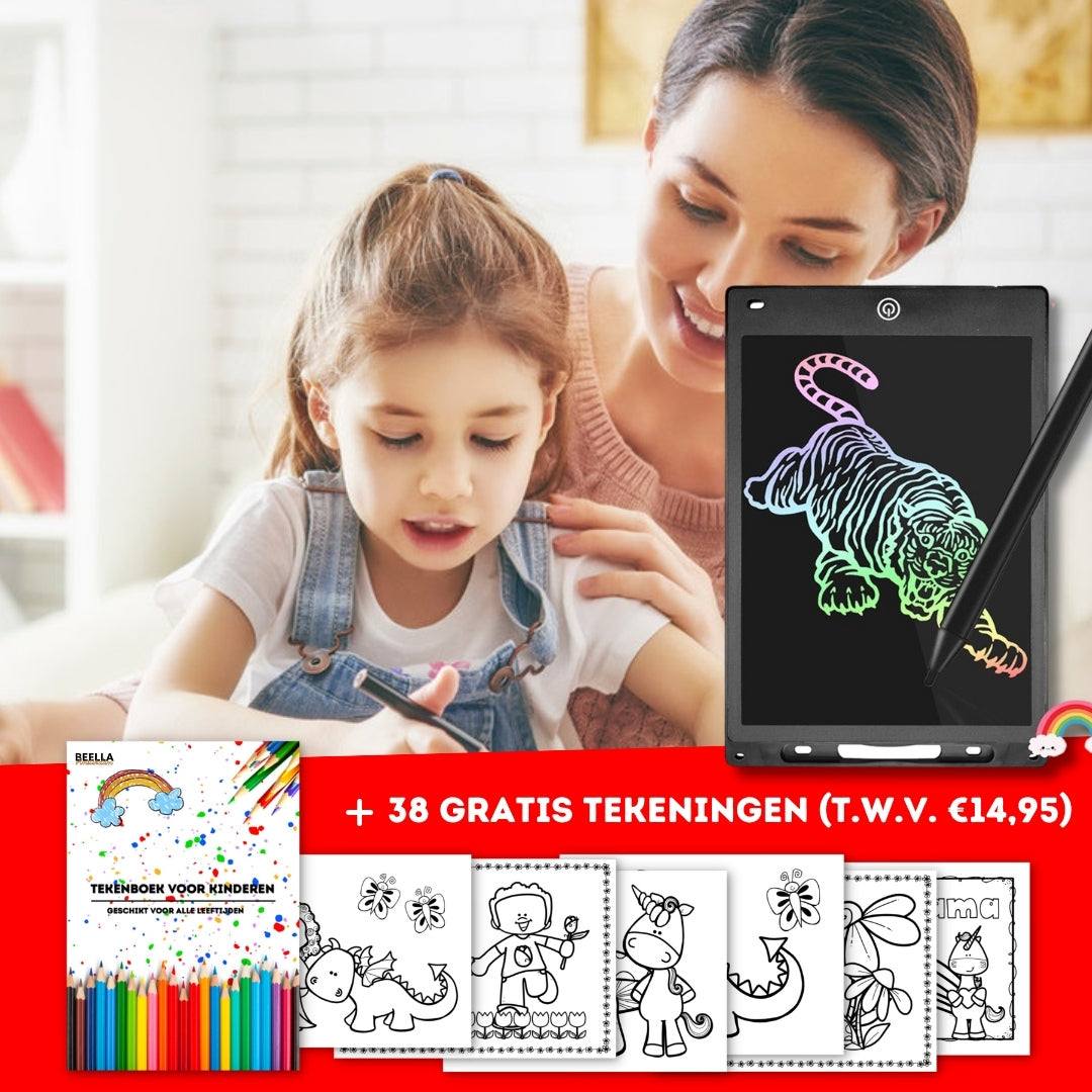 LCD Drawing Tablet for Kids - CreativeScribble