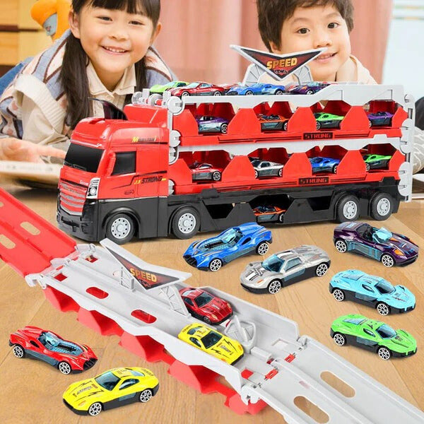 Toy Transporter with Cars - MegaTransporter