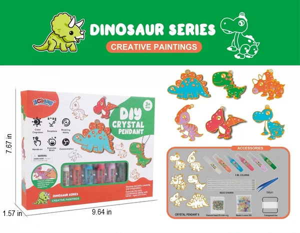 Do-It-Yourself Keyring Painting Kit - SparkleArt
