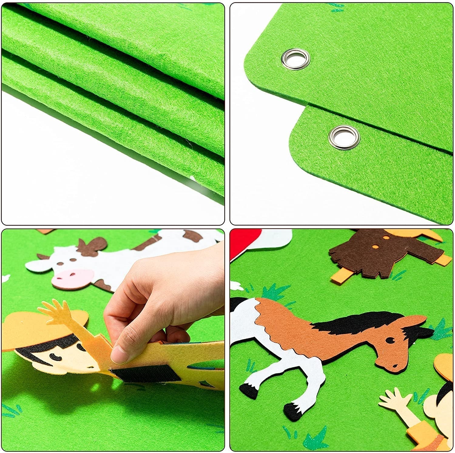 Toddler Felt Playboard - FeltAdventure