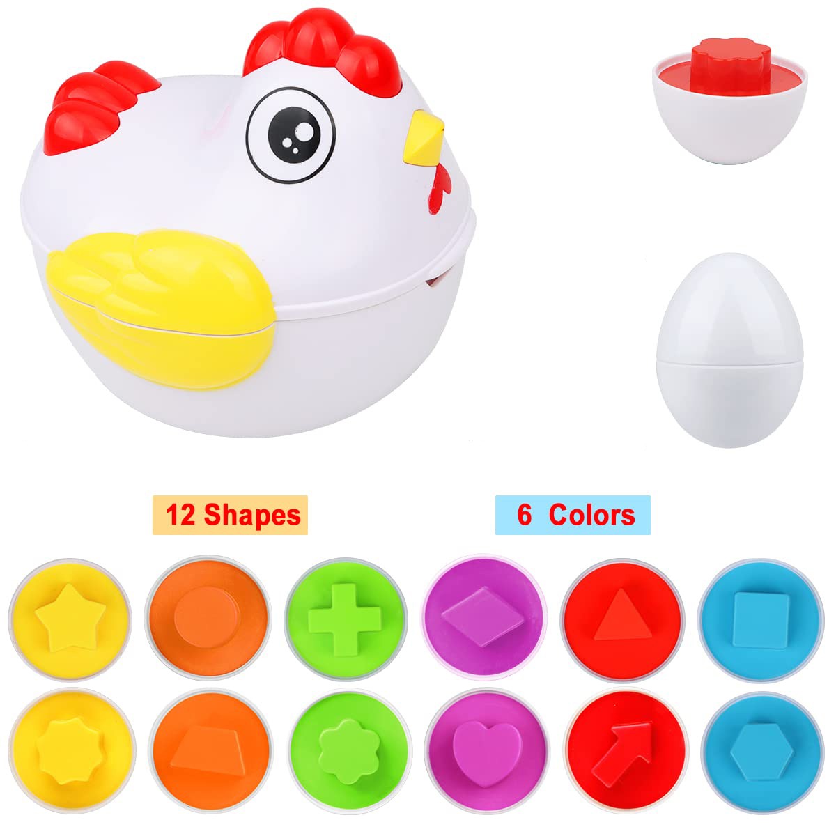 Creative Egg Puzzle for Kids - EggCiting Puzzle Set