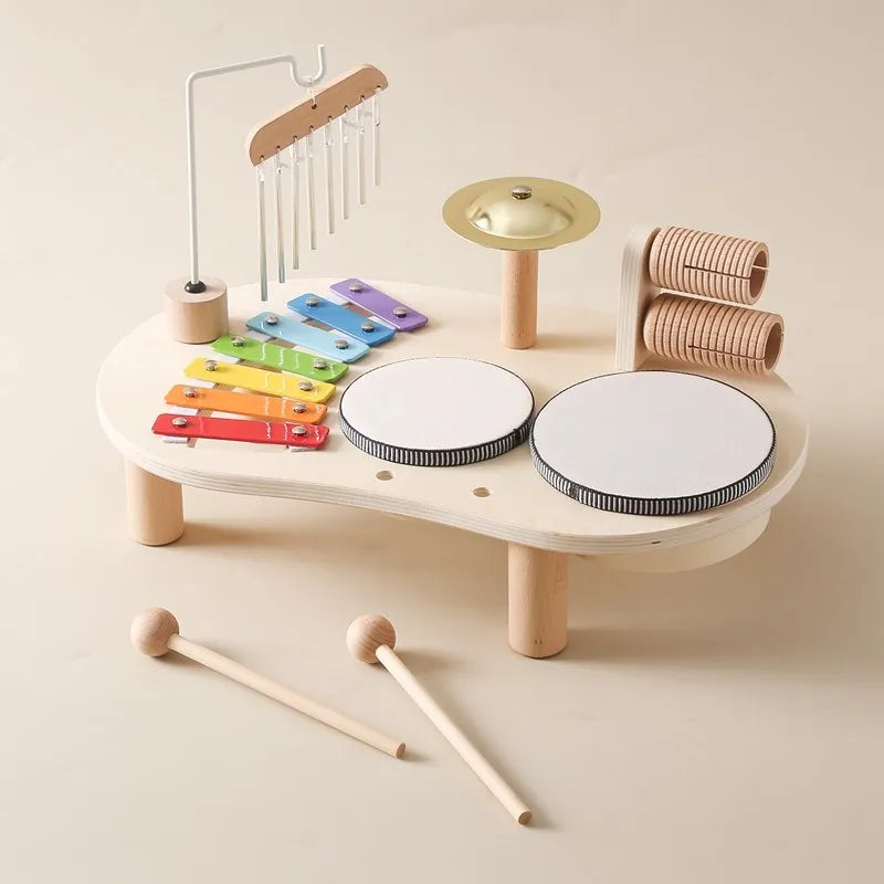 Creative Wooden Toy Music Station - MelodyMaker