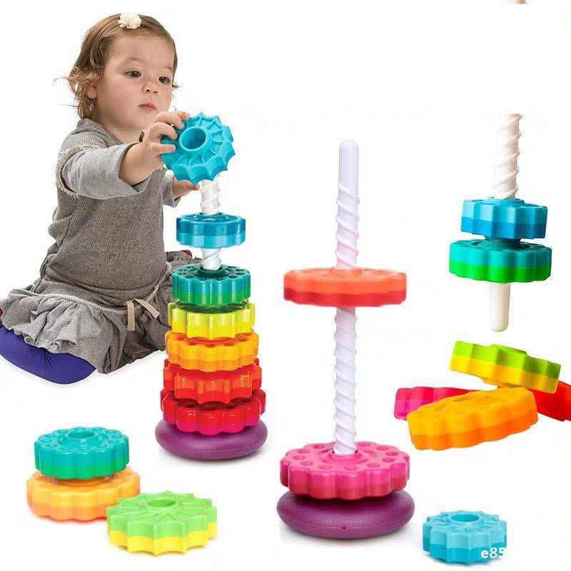 Toddler Stacking Tower - Twirl Tower