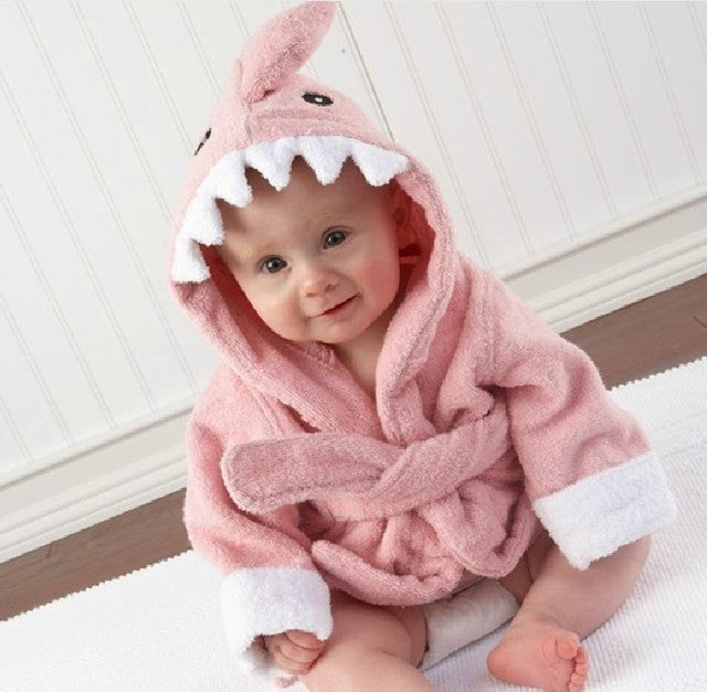 Soft Baby Animal Bathrobe - AnimalHug
