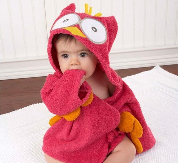 Soft Baby Animal Bathrobe - AnimalHug