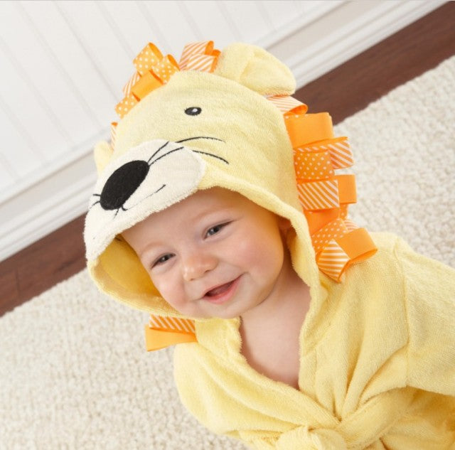 Soft Baby Animal Bathrobe - AnimalHug