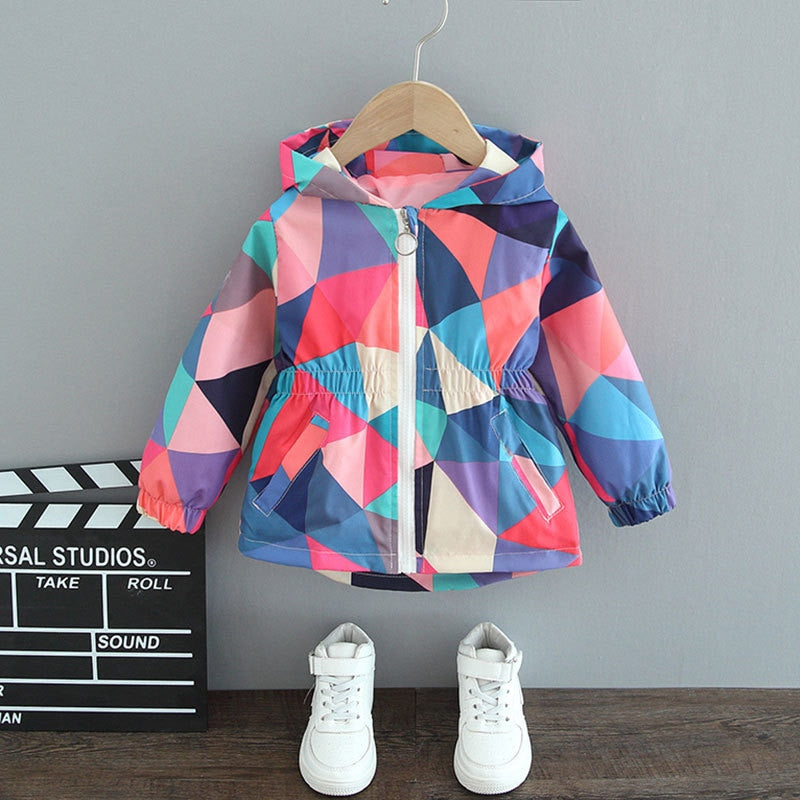 Trendy Butterfly Raincoat for Girls - ButterflySplash