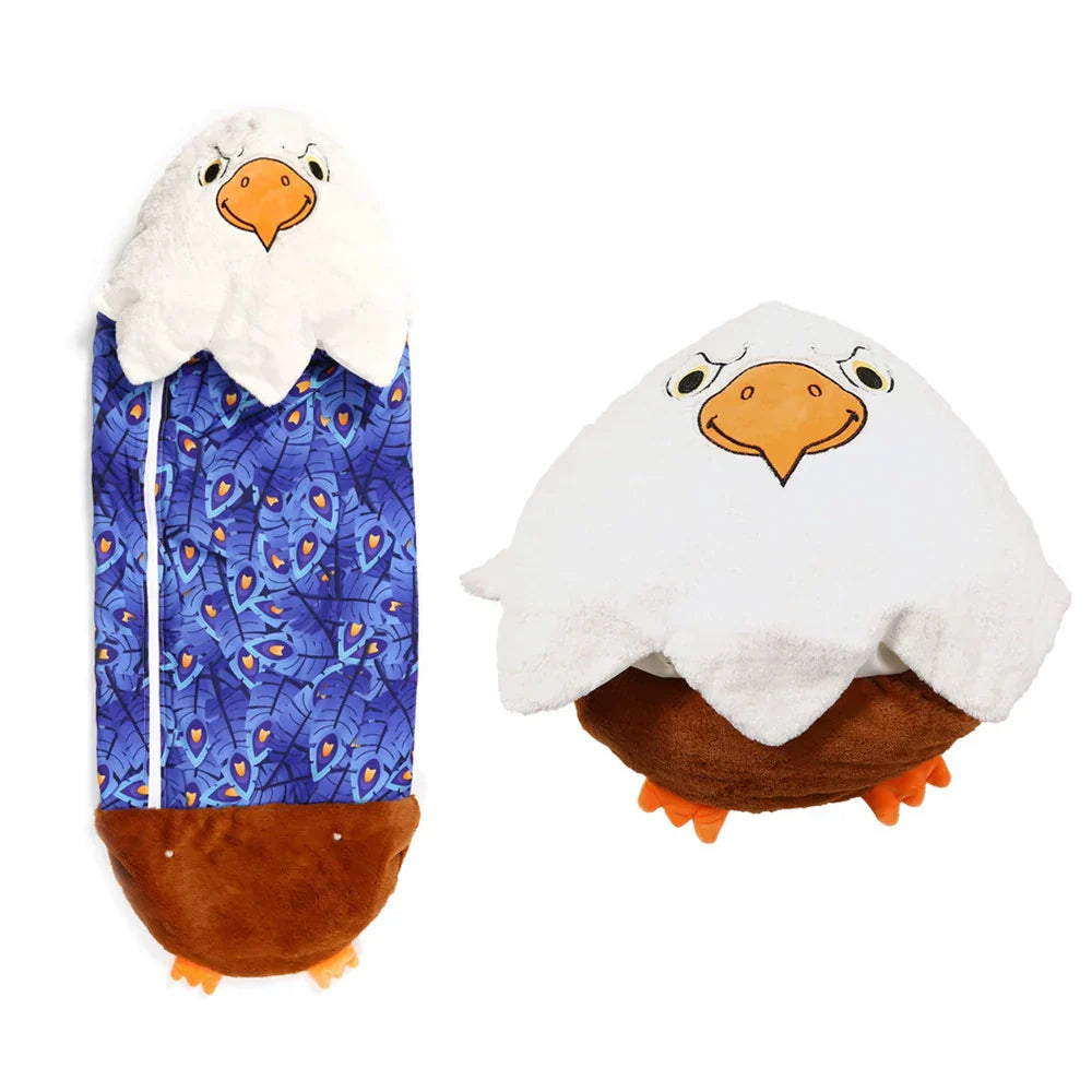 Plush Playmate and Sleeping Bag in One - SnoozeBuddy