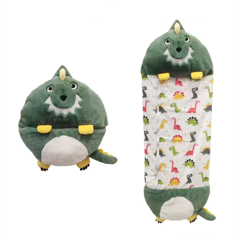 Plush Playmate and Sleeping Bag in One - SnoozeBuddy